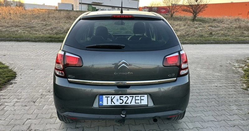 Citroen C3 cena 31500 przebieg: 52000, rok produkcji 2016 z Kielce małe 781